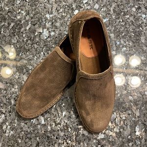 NEW TRASK Suede loafers with Vibram soles